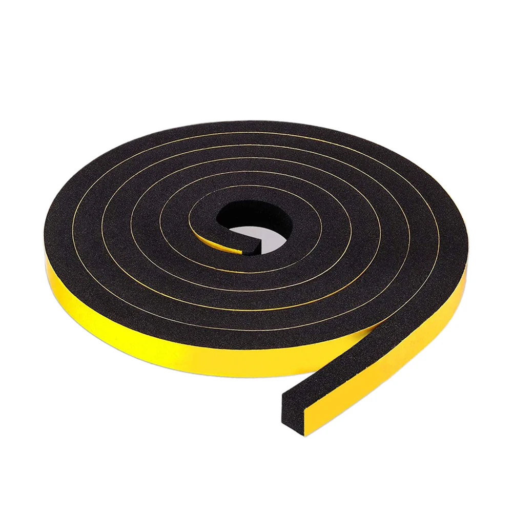 1 Roll Adhesive Foam Tape 12mm*1.5mm*10M Seal Strip Closed Cell Windproof For Home Door Window Decoration Hardware Accessories
1 Roll Adhesive Foam Tape 12mm*1.5mm*10M Seal Strip Closed Cell Windproof For Home Door Window Decoration Hardware Accessories