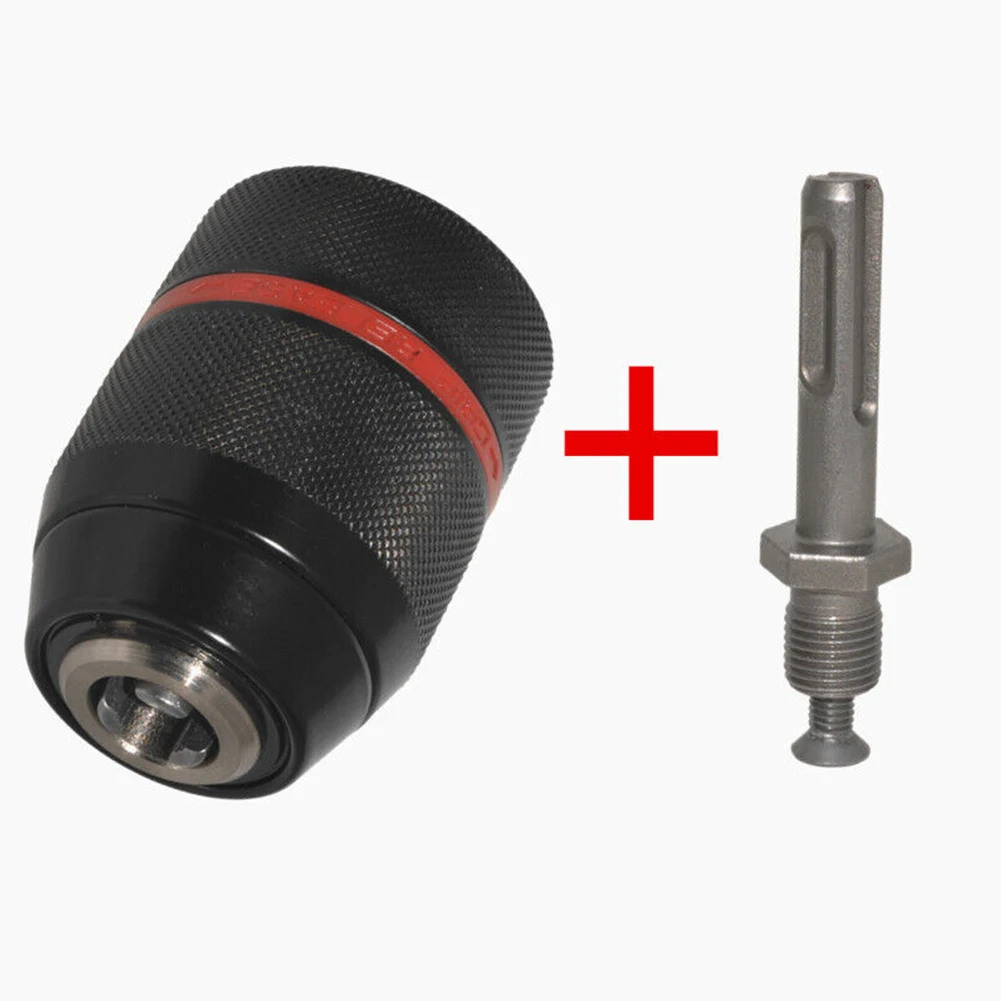 Handle Keyless Drill Chuck 1/2-20UNF 13mm Adapter Chuck And SDS Plus Converter Drill Chuck Driver Hex Power Tool
Handle Keyless Drill Chuck 1/2-20UNF 13mm Adapter Chuck And SDS Plus Converter Drill Chuck Driver Hex Power Tool