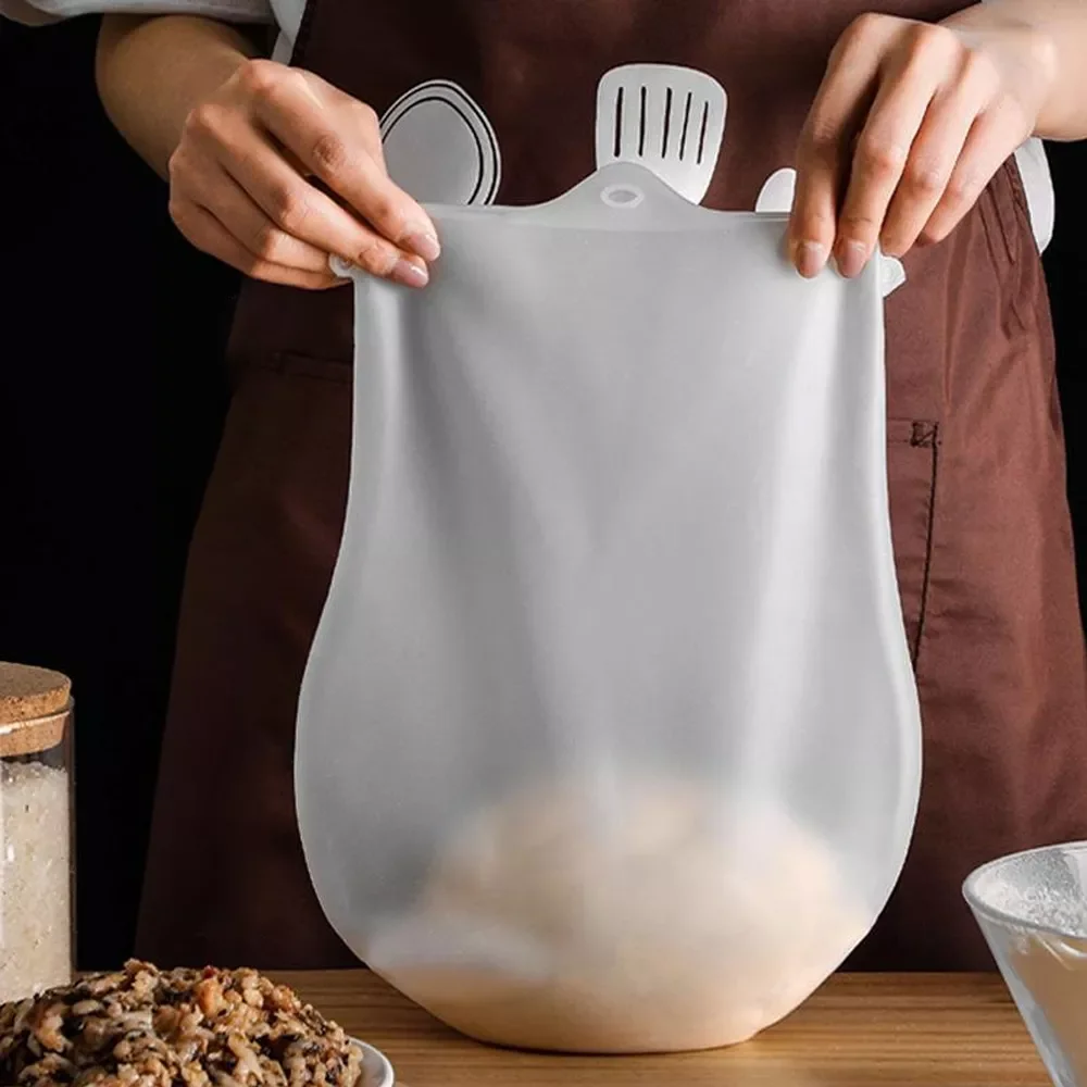 3kg/6kg Silicone Kneading Bag Dough Flour Mixer Bag Multifunctional Flour Mixing Bag For Bread Pastry Pizza Nonstick Baking
3kg/6kg Silicone Kneading Bag Dough Flour Mixer Bag Multifunctional Flour Mixing Bag For Bread Pastry Pizza Nonstick Baking