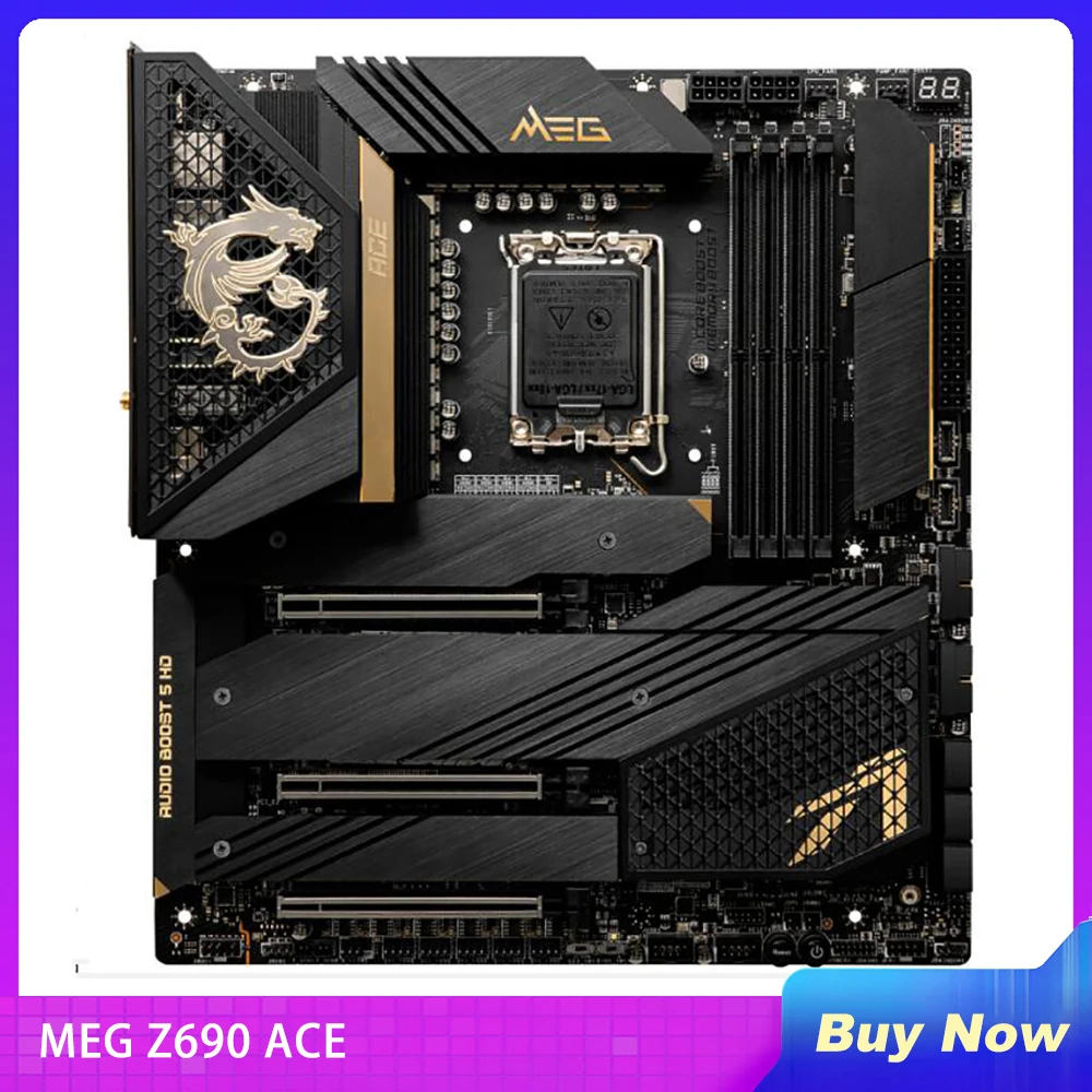 MEG Z690 ACE For MSI E-ATX LGA1700 12th Generation Core Processor Dual Channel DDR5 USB Type-C USB3.2 Fully Tested
MEG Z690 ACE For MSI E-ATX LGA1700 12th Generation Core Processor Dual Channel DDR5 USB Type-C USB3.2 Fully Tested