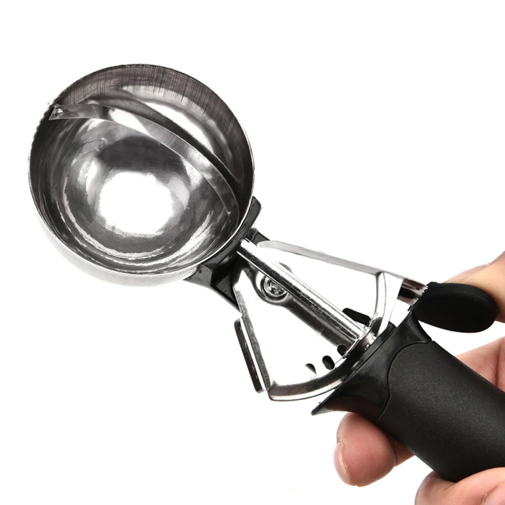 Ice Ball Maker Ice Cream Spoon 21.5*6cm Batter Black Easy To Hold Fruit Household Gadgets Long Handle Non-slip
Ice Ball Maker Ice Cream Spoon 21.5*6cm Batter Black Easy To Hold Fruit Household Gadgets Long Handle Non-slip