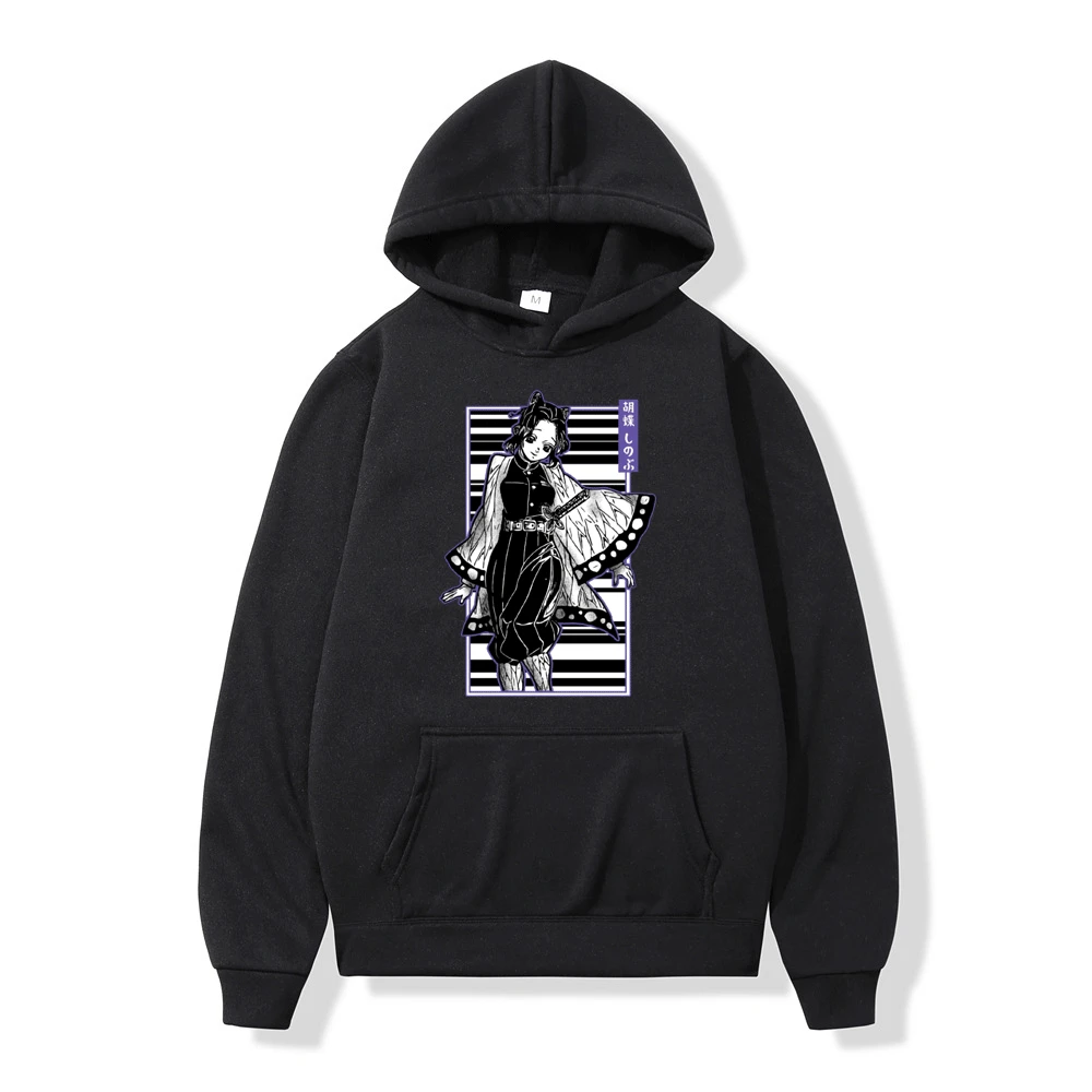 Hot Anime Demon Slayer Hoodie Men and Women Autumn and Winter Fleece Long Sleeve Pullovers Shinobu Kocho Hoodies Sweatshirts
Hot Anime Demon Slayer Hoodie Men and Women Autumn and Winter Fleece Long Sleeve Pullovers Shinobu Kocho Hoodies Sweatshirts