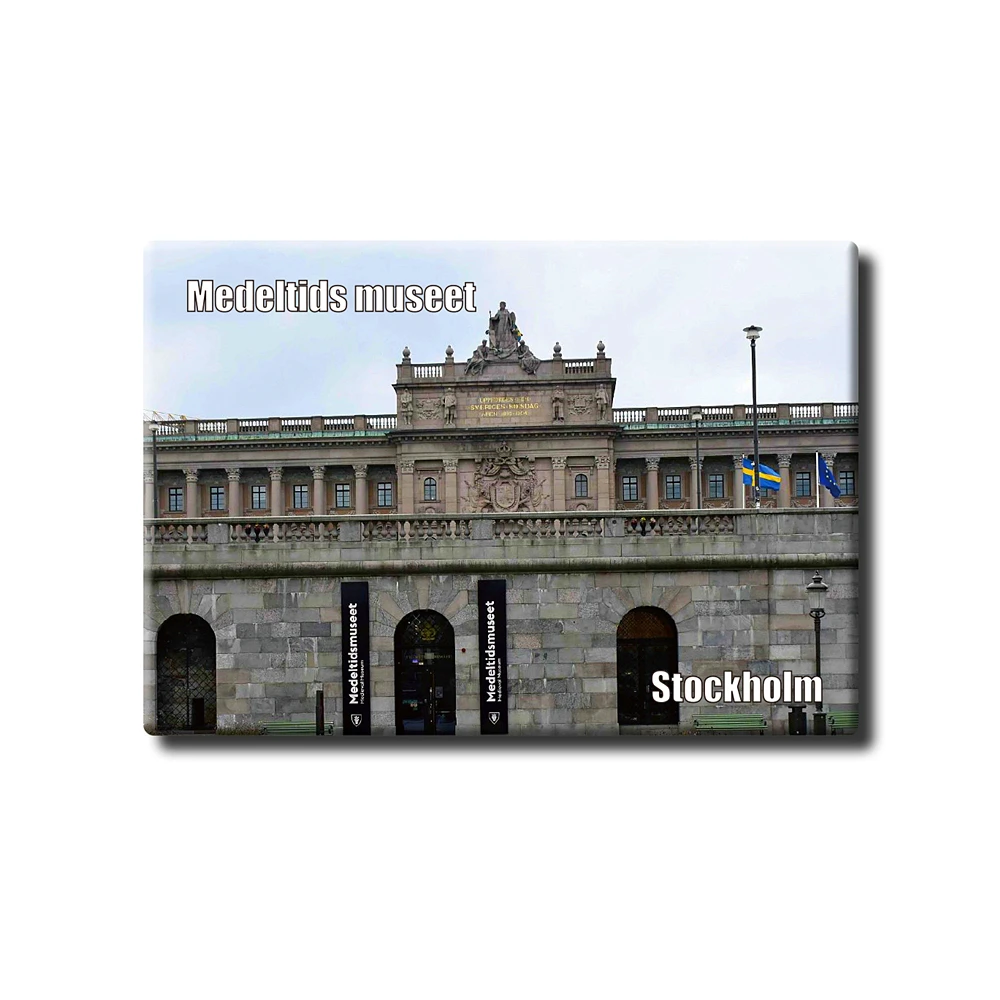 Stockholm "Swedish Medieval Museum" Sweden Tourist Souvenir Tinplate Refrigerator Sticker Creative Gift for Friends 27295
Stockholm "Swedish Medieval Museum" Sweden Tourist Souvenir Tinplate Refrigerator Sticker Creative Gift for Friends 27295