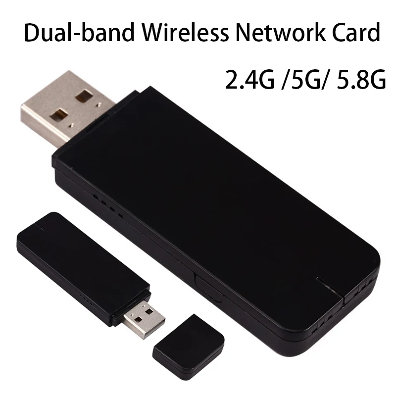 Портативный беспроводной USB 2,4 Wi-Fi адаптер Мбит/с, высокая скорость G & 5G RT5572, универсальная Двухдиапазонная сетевая карта для ПК и ноутбука
Портативный беспроводной USB 2,4 Wi-Fi адаптер Мбит/с, высокая скорость G & 5G RT5572, универсальная Двухдиапазонная сетевая карта для ПК и ноутбука