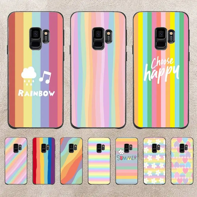 Colorful Rainbow Stripe Phone Case For Samsung Note 8 9 10 20 Note10Pro 10lite 20ultra M20 M51 Funda Case
Colorful Rainbow Stripe Phone Case For Samsung Note 8 9 10 20 Note10Pro 10lite 20ultra M20 M51 Funda Case