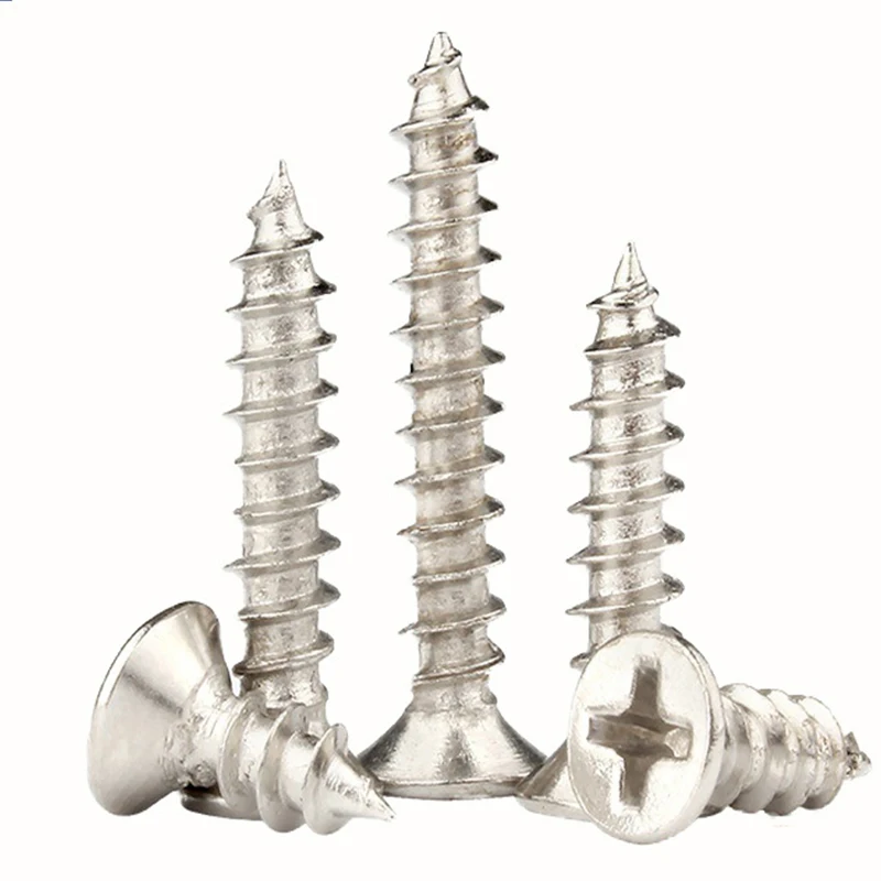 M3 Cross Flat Head Self Tapping Screw Assortment Kit Wood Thread Nail Screw Sets DIY Countersunk Head Smal Scres
M3 Cross Flat Head Self Tapping Screw Assortment Kit Wood Thread Nail Screw Sets DIY Countersunk Head Smal Scres