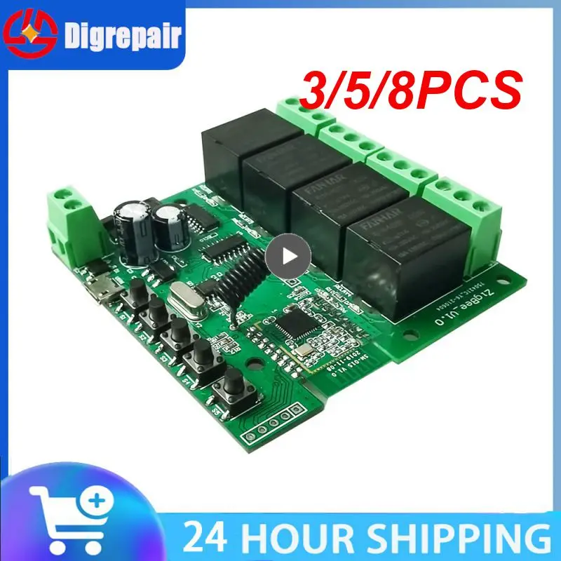3/5/8PCS Dc Remote Receiver Light Receive Relays Intelligent Smart Light Switch Module High Quality Rf Receiver 4ch
3/5/8PCS Dc Remote Receiver Light Receive Relays Intelligent Smart Light Switch Module High Quality Rf Receiver 4ch