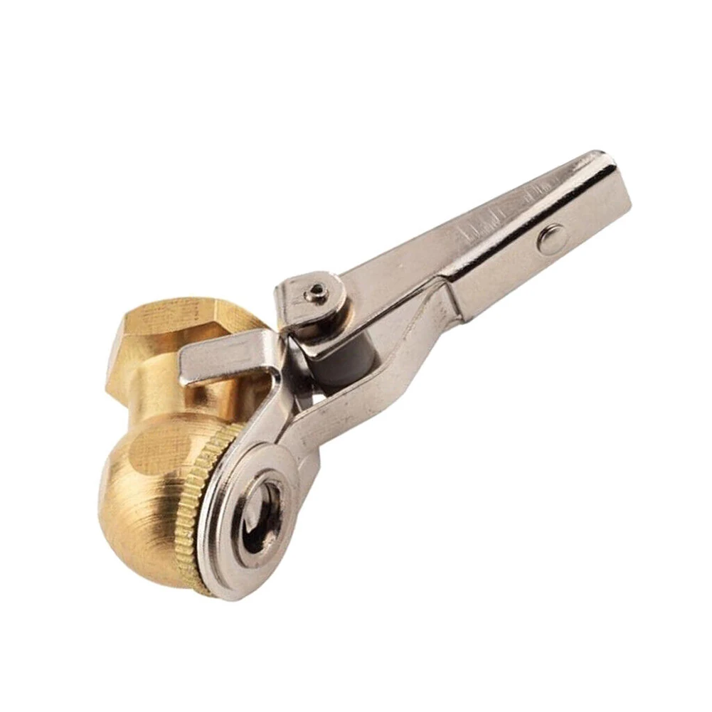 Brass Inflator Valve 1/4\\'\\'Car Hose 1Pcs Ball Tire Tyre Barb Clip-On Valve Connector For All Tire Changers
Brass Inflator Valve 1/4\\'\\'Car Hose 1Pcs Ball Tire Tyre Barb Clip-On Valve Connector For All Tire Changers