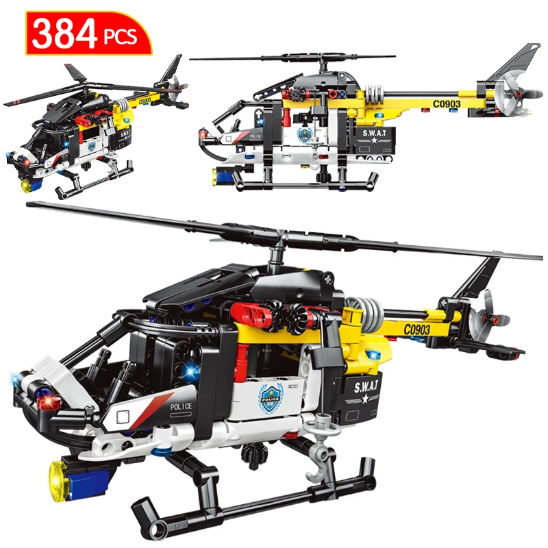 Police Patrol Helicopter Aircraft Airplane Bricks City Police Military Fighter Buliding Blocks Pull Back Car Toys Children Gifts
Police Patrol Helicopter Aircraft Airplane Bricks City Police Military Fighter Buliding Blocks Pull Back Car Toys Children Gifts