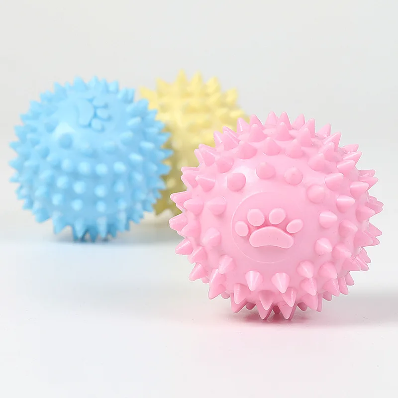 Pet Molar Interactive Toy Healthy Cleaning Footprint Small Thorn Ball Puppy Toys Syuff Supplies Teeth Clean Chew
Pet Molar Interactive Toy Healthy Cleaning Footprint Small Thorn Ball Puppy Toys Syuff Supplies Teeth Clean Chew