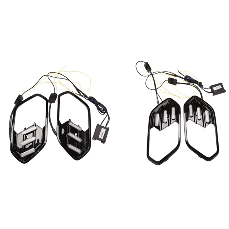 Pair DRL LED Daytime Running Light Driving Fog Lamp Turn Signal Light For Ford Escape 2017-2019
Pair DRL LED Daytime Running Light Driving Fog Lamp Turn Signal Light For Ford Escape 2017-2019