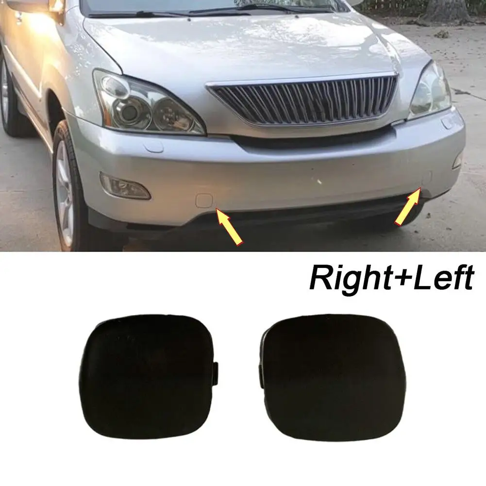 1 Pair Front Bumper Tow Hook Cover Cap Accessory Fit For RX330 RX350 2004-2009 52128-48010 52127-48020
1 Pair Front Bumper Tow Hook Cover Cap Accessory Fit For RX330 RX350 2004-2009 52128-48010 52127-48020