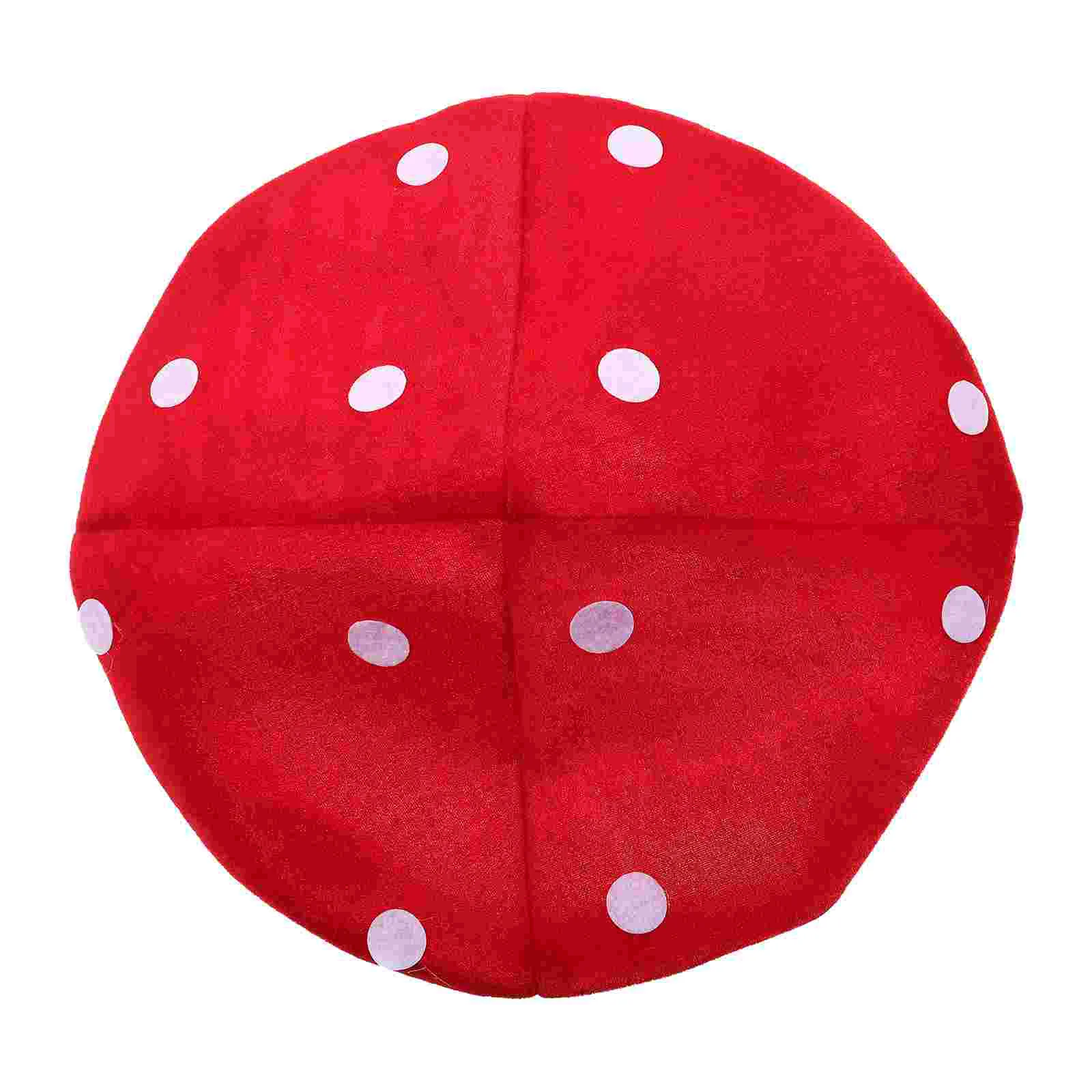 Red Mushroom Hat, 1 Pc, 40x40x5cm, Mushroom Costume, mushroom beret, Party Funny Decoration, Hat for Kids, Spotted Mushroom
Red Mushroom Hat, 1 Pc, 40x40x5cm, Mushroom Costume, mushroom beret, Party Funny Decoration, Hat for Kids, Spotted Mushroom