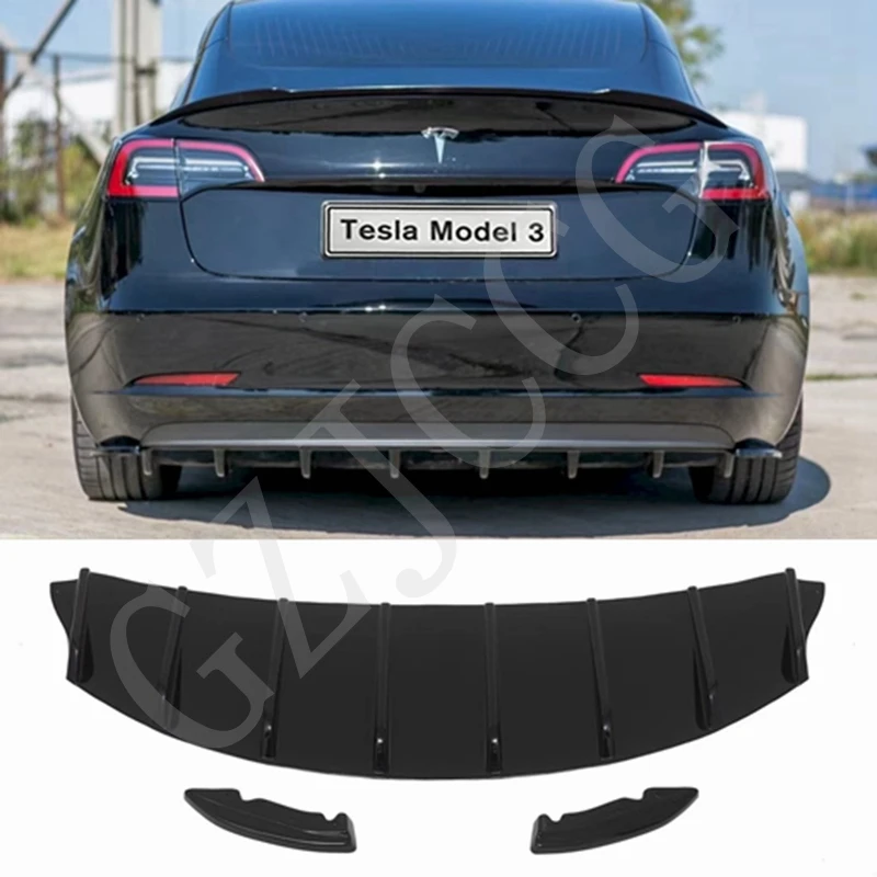 for Tesla Model 3 2017-2020 ABS material side skirt body kit car front bumper spoiler car styling
for Tesla Model 3 2017-2020 ABS material side skirt body kit car front bumper spoiler car styling