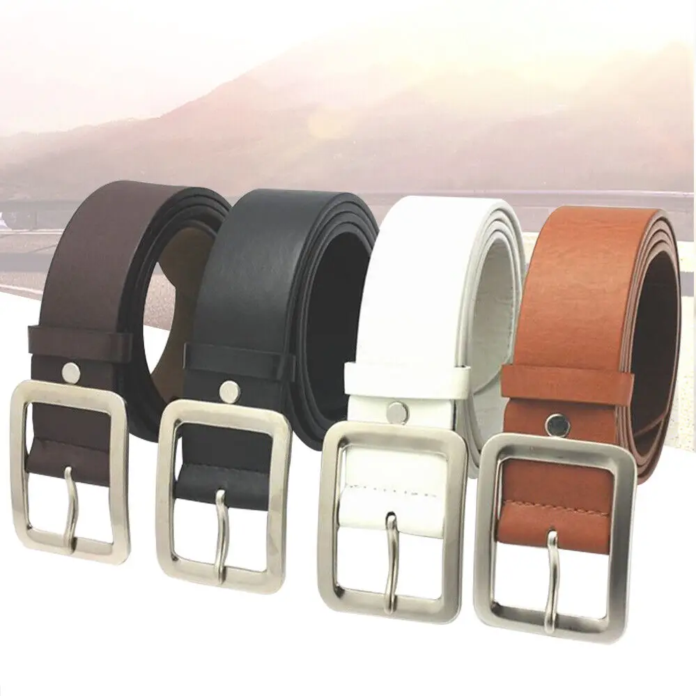 108CM Luxury Wide Belts for Men Jeans Pin Metal Buckle High Quality PU Leather Korean Classic Casual Fashion Vintage Waistband
108CM Luxury Wide Belts for Men Jeans Pin Metal Buckle High Quality PU Leather Korean Classic Casual Fashion Vintage Waistband
