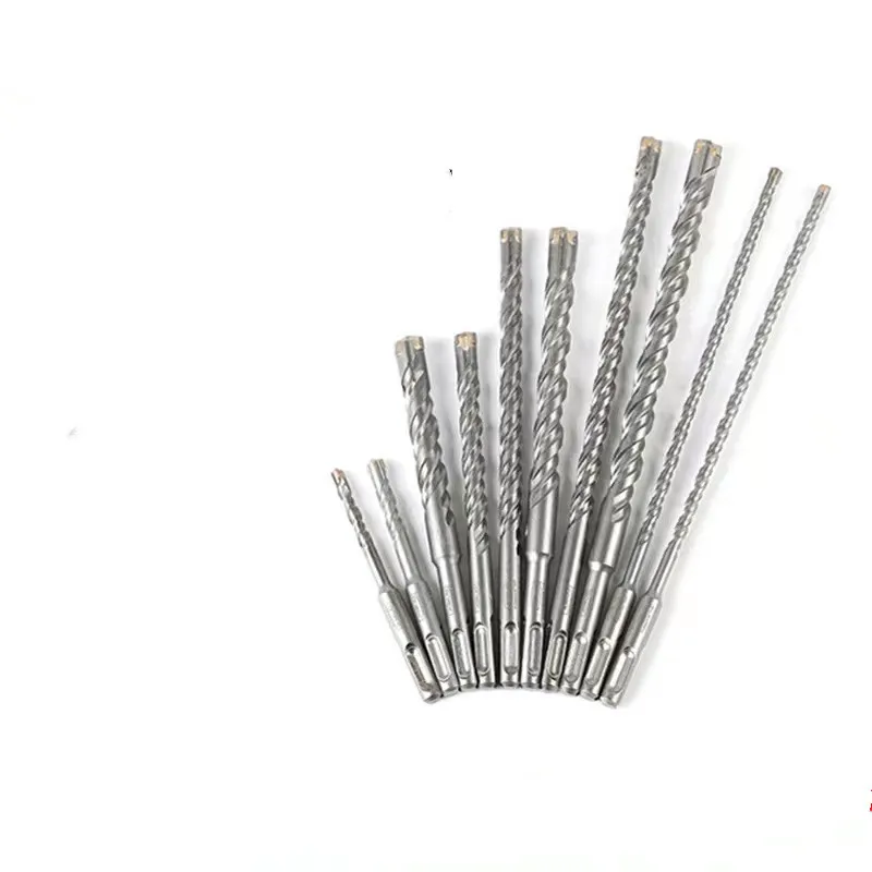 Round handle cross hammer drill bit wall opening concrete through wall impact drill two-slot hard alloy construction drill bit
Round handle cross hammer drill bit wall opening concrete through wall impact drill two-slot hard alloy construction drill bit