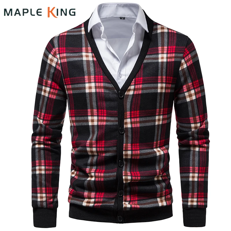 Plaid Men's Sweater Jaqueta Masculina Casual V-Neck Cardigan Knitwear 2022 Luxury Brand Vintage Pull Homme Men Designer Sweaters
Plaid Men's Sweater Jaqueta Masculina Casual V-Neck Cardigan Knitwear 2022 Luxury Brand Vintage Pull Homme Men Designer Sweaters
