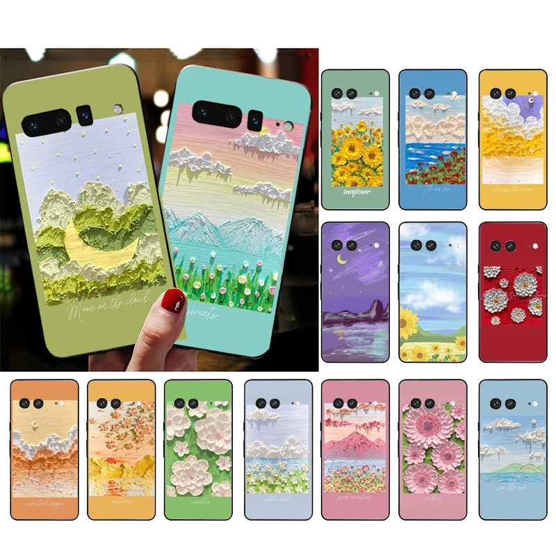 Phone Case for Google Pixel 7 Pro 7 6A 6 Pro 5A 4A 3A Pixel 4 XL Pixel 5 6 4 3 XL 3A XL 2 XL Oil painting Flowers Cloud
Phone Case for Google Pixel 7 Pro 7 6A 6 Pro 5A 4A 3A Pixel 4 XL Pixel 5 6 4 3 XL 3A XL 2 XL Oil painting Flowers Cloud