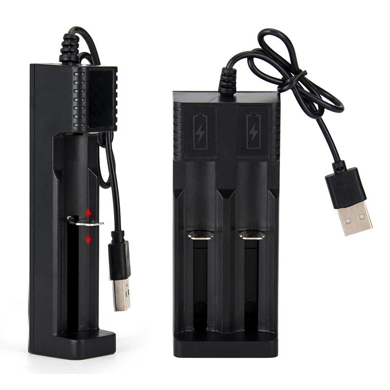 1/2 Slots Smart 18650 Charger Lithium Battery Charger Universal Battery USB Charger Smart Chargering For Rechargeable Batteries
1/2 Slots Smart 18650 Charger Lithium Battery Charger Universal Battery USB Charger Smart Chargering For Rechargeable Batteries