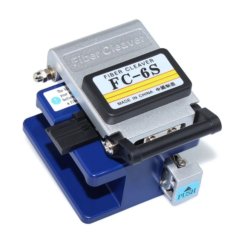 Optical Fiber Cutting Knife Fiber Optic Cutter Cold Contact Dedicated Metal Ftth Tool Fiber Cleaver FC 6S
Optical Fiber Cutting Knife Fiber Optic Cutter Cold Contact Dedicated Metal Ftth Tool Fiber Cleaver FC 6S
