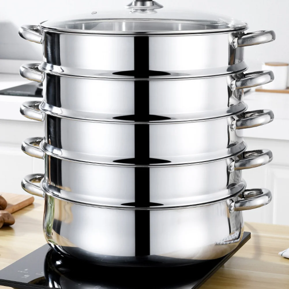 Steamer Pot Cooking Steaming Stainless Steam Cookware Steel Vegetablesoup Basketfor Panlarge Kitchen Lid Stock Seafood Dim Pots
Steamer Pot Cooking Steaming Stainless Steam Cookware Steel Vegetablesoup Basketfor Panlarge Kitchen Lid Stock Seafood Dim Pots