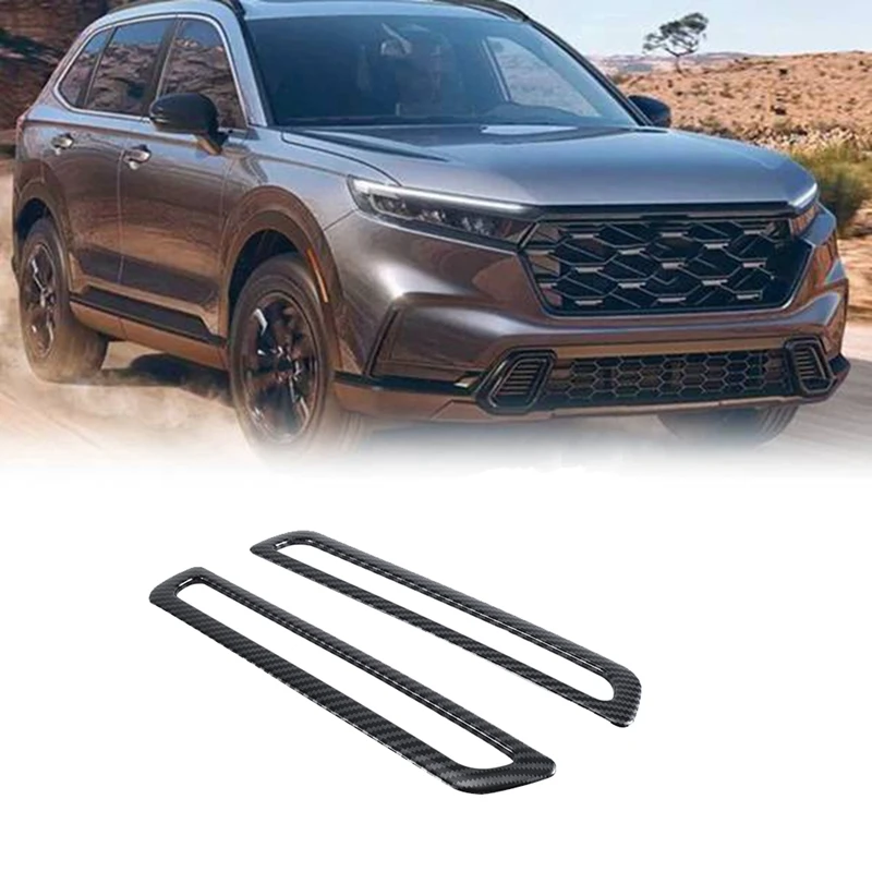 Car Carbon Fiber Rear Fog Light Lamp Cover Trim Fog Light Bezel Decoration Frame for Honda CR-V CRV 2022 2023
Car Carbon Fiber Rear Fog Light Lamp Cover Trim Fog Light Bezel Decoration Frame for Honda CR-V CRV 2022 2023