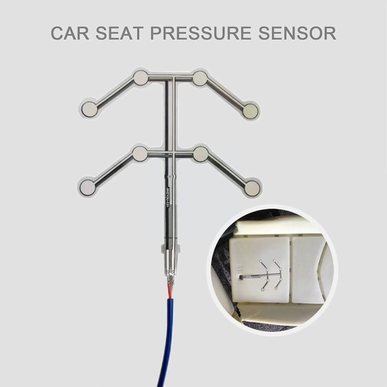 Universal Car Seat Pressure Sensor Safety Belt Warning Pad Seated Reminder Alarm Accessory Occupied N7P7
Universal Car Seat Pressure Sensor Safety Belt Warning Pad Seated Reminder Alarm Accessory Occupied N7P7