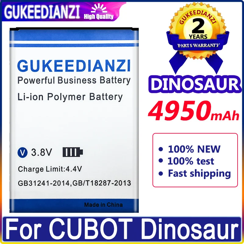 4950mAh High Capacity Mobile Phone Replacement Battery For CUBOT Dinosaur High Quality Battery Li-polym Bateria
4950mAh High Capacity Mobile Phone Replacement Battery For CUBOT Dinosaur High Quality Battery Li-polym Bateria