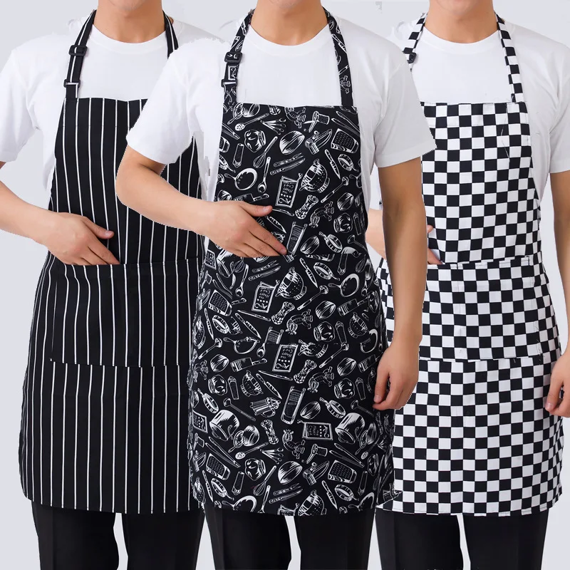 Adjustable Half-length Adult Apron Striped Restaurant Chef Apron Outdoor Camping BBQ Picnic Kitchen Cook Apron With 2 Pockets
Adjustable Half-length Adult Apron Striped Restaurant Chef Apron Outdoor Camping BBQ Picnic Kitchen Cook Apron With 2 Pockets