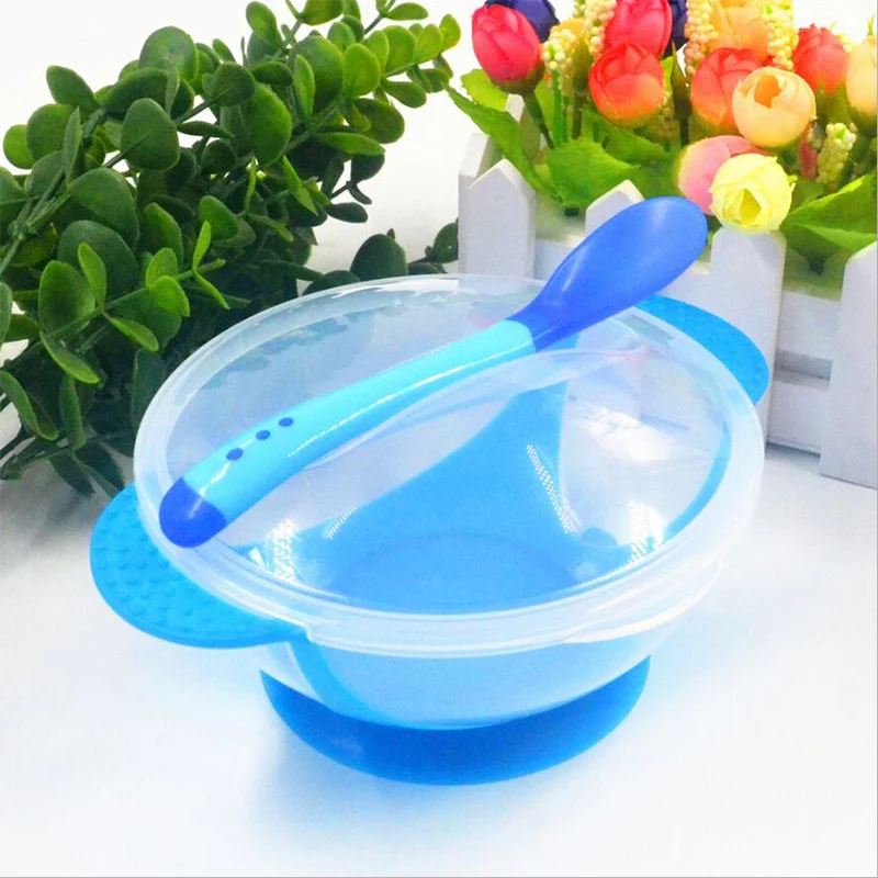 Baby Sucker Bowl Children's Tableware Baby Learning Dish with Bowl Set PP Temperature Sensing Baby Feeding Bowl Spoon Dishes
Baby Sucker Bowl Children's Tableware Baby Learning Dish with Bowl Set PP Temperature Sensing Baby Feeding Bowl Spoon Dishes