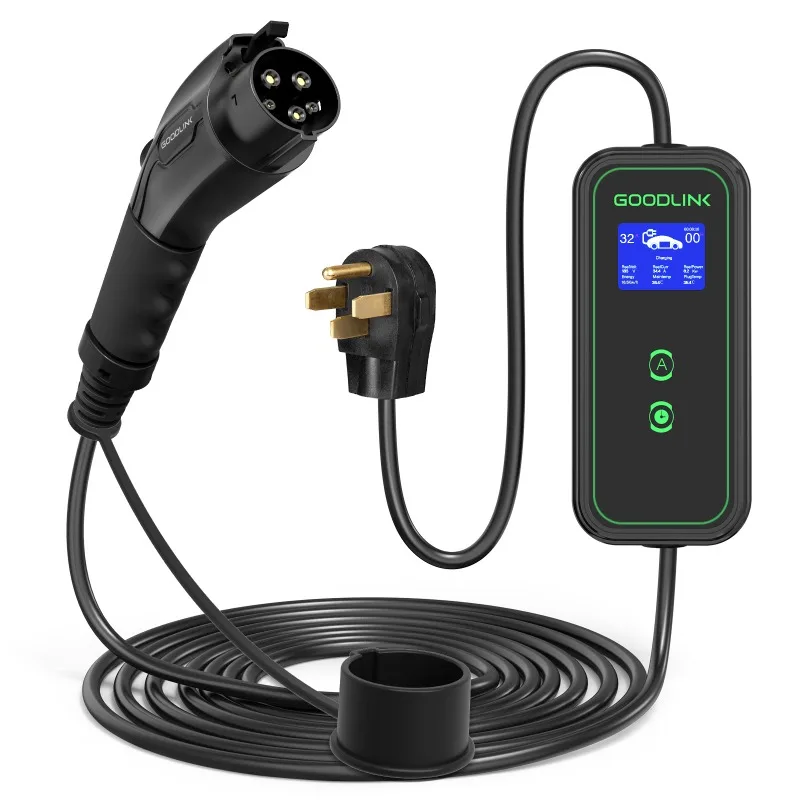 Умное портативное зарядное устройство для электромобилей GOODLINK EVSE 32A тип 1 IP67 водонепроницаемая штепсельная вилка NEMA 14-50 для электромобилей
Умное портативное зарядное устройство для электромобилей GOODLINK EVSE 32A тип 1 IP67 водонепроницаемая штепсельная вилка NEMA 14-50 для электромобилей