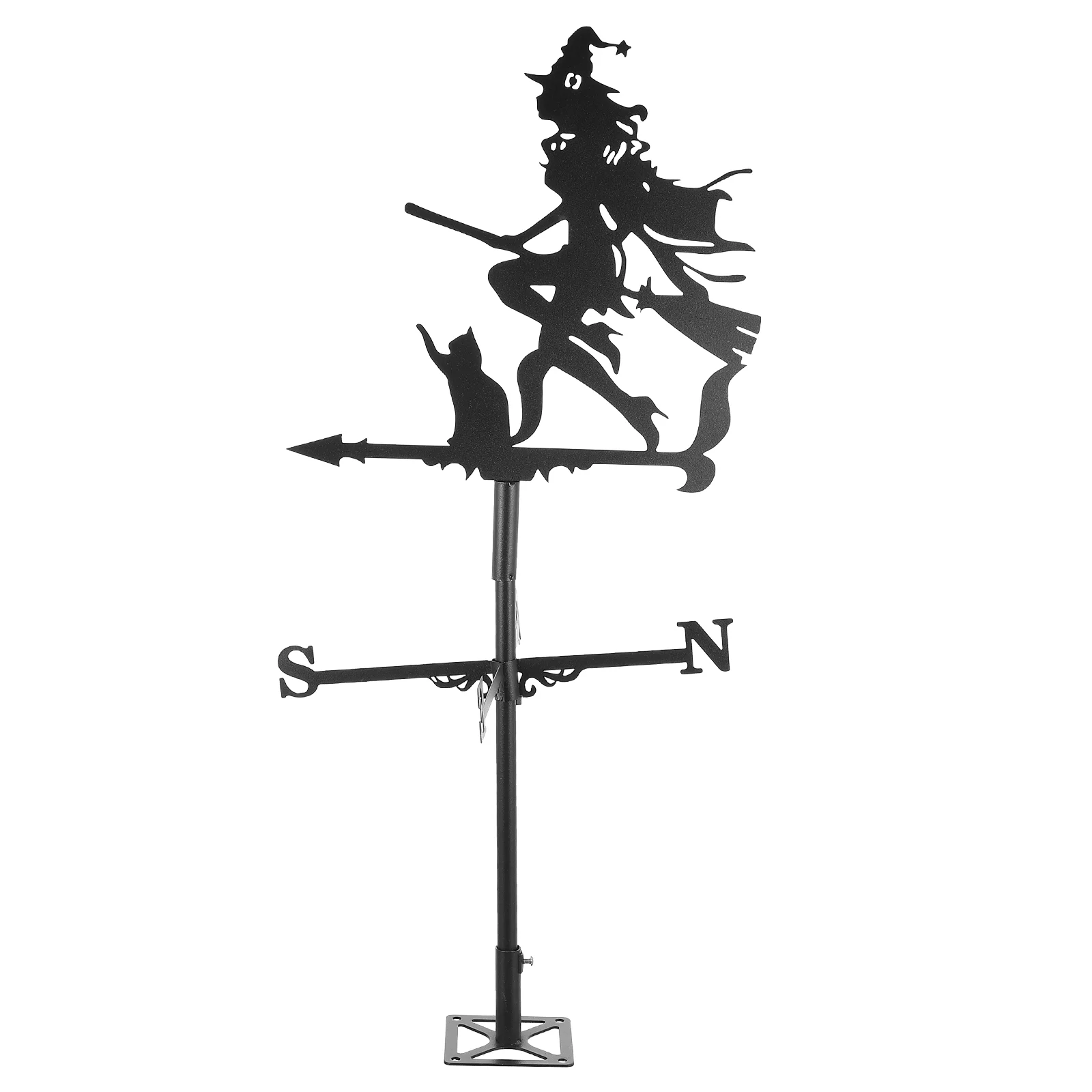 Weathervane Witch Vane Windweather Metal Iron Roof Weathercockspinners Flying Yard Garden Direction Halloween
Weathervane Witch Vane Windweather Metal Iron Roof Weathercockspinners Flying Yard Garden Direction Halloween