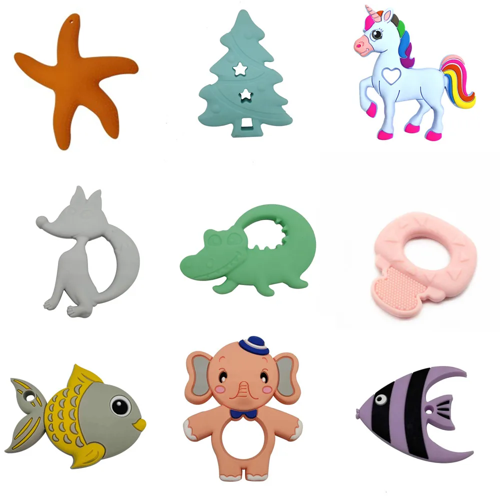 1pcs Cartoon Food Grade Silicone Teether Baby Teething Bead Infant Chewable Toy DIY Chew Necklace Nursing Toy For Babie BPA Free
1pcs Cartoon Food Grade Silicone Teether Baby Teething Bead Infant Chewable Toy DIY Chew Necklace Nursing Toy For Babie BPA Free