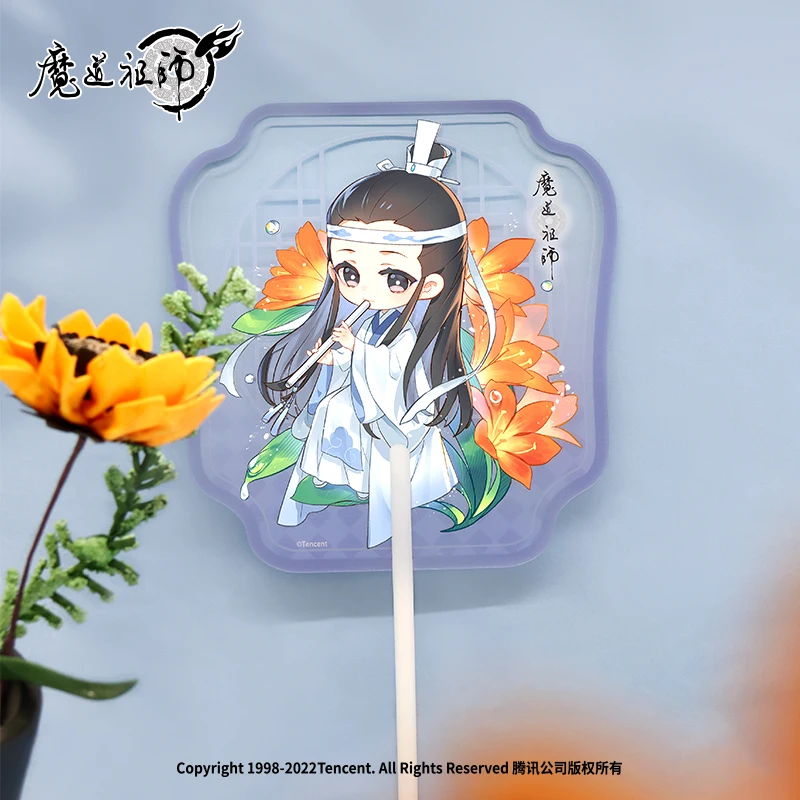 Anime Grandmaster of Demonic Cultivation Wuxian Wangji Cosplay PET Transparent Tassel Fan Props Cute Handheld Fans Gift MDZS BL 
Anime Grandmaster of Demonic Cultivation Wuxian Wangji Cosplay PET Transparent Tassel Fan Props Cute Handheld Fans Gift MDZS BL