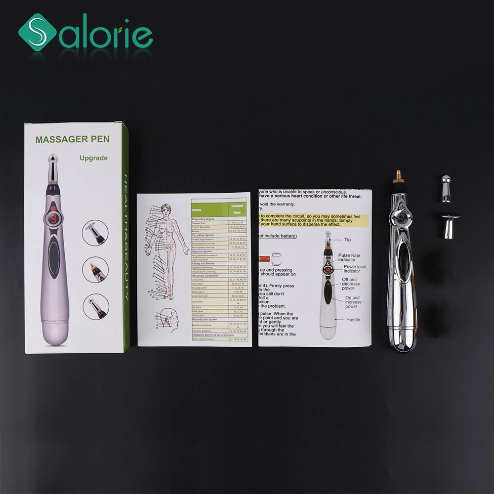 3 in 1 Electronic Acupuncture Pen Electric Meridians Laser Therapy Heal Massage Gun Meridian Energy Pen Body Relief Pain Tools
3 in 1 Electronic Acupuncture Pen Electric Meridians Laser Therapy Heal Massage Gun Meridian Energy Pen Body Relief Pain Tools