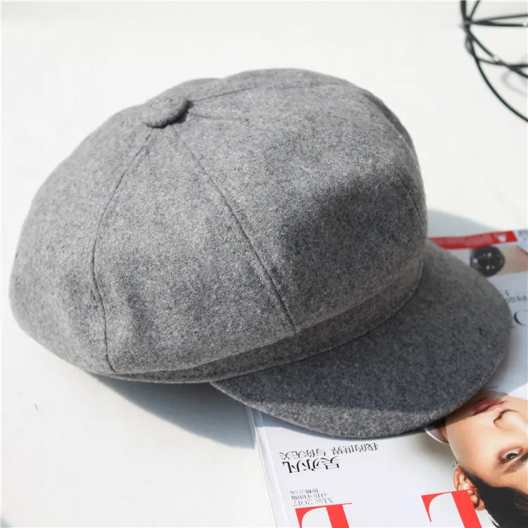 Octagonal Cap Female Painter Pure Color Restoring Ancient Ways Felt Trilby Hat The Wind Cap Winter Baseball Cap Newsboy Cap Wome
Octagonal Cap Female Painter Pure Color Restoring Ancient Ways Felt Trilby Hat The Wind Cap Winter Baseball Cap Newsboy Cap Wome