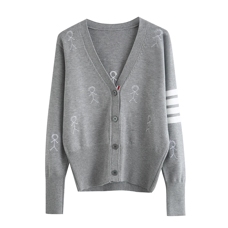Namou Drane Autumn Winter 2022 New V-neck Figure Match Figure Jacquard Knit Cardigan Sweater Jacket Women's Blouse
Namou Drane Autumn Winter 2022 New V-neck Figure Match Figure Jacquard Knit Cardigan Sweater Jacket Women's Blouse