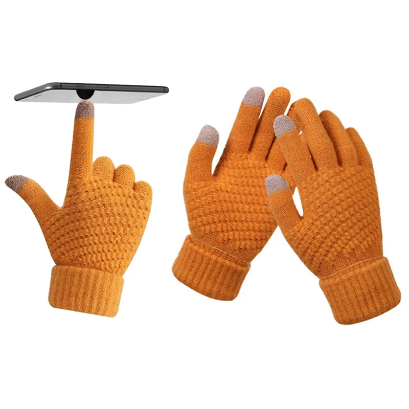 Winter Warm Knitted Gloves Mobile Phone Touch Screen Knitted Gloves Winter Thick Warm Adult Gloves For Men Women
Winter Warm Knitted Gloves Mobile Phone Touch Screen Knitted Gloves Winter Thick Warm Adult Gloves For Men Women