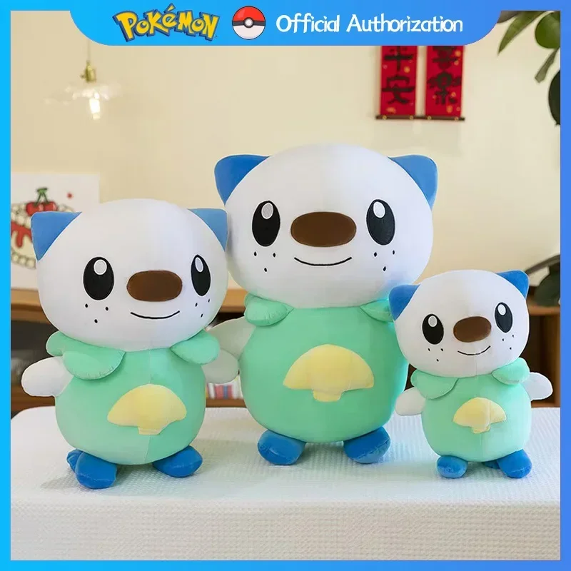 Плюшевая игрушка Pokemon Oshawott 35 см-80 см мягкая кукла с рисунком Moustillon аниме Ottaro