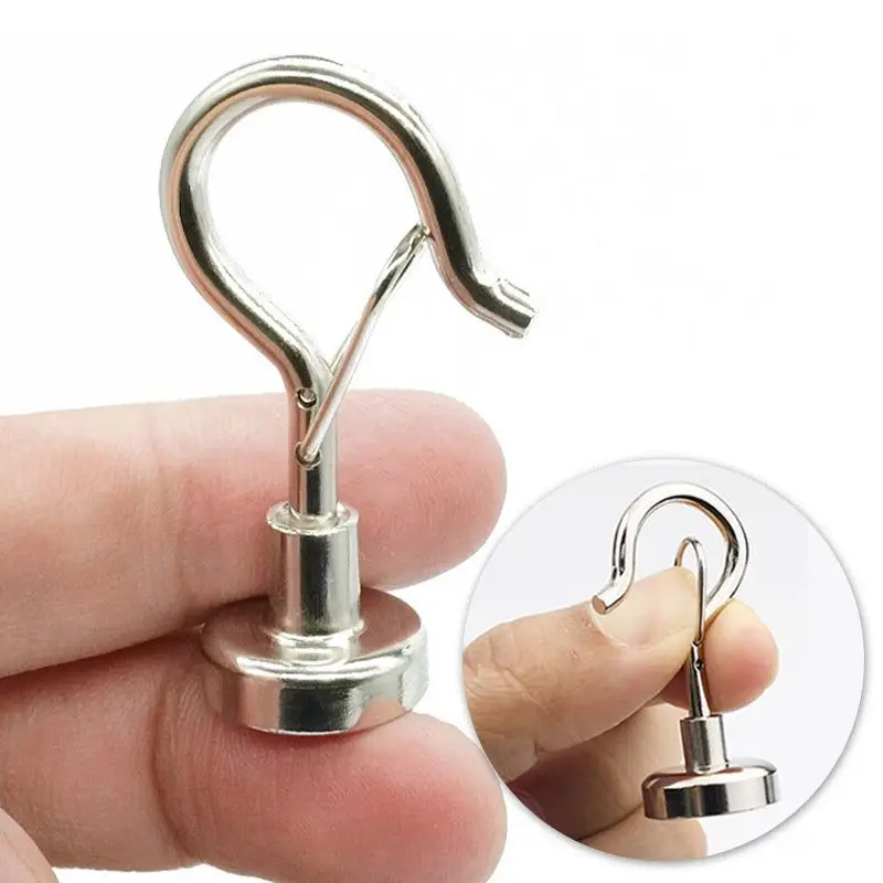 1 Pcs New Arrival Elastic Hook Press Household Magnetic Buckle Wholesale NdFeB Strong Magnet Keychain Magnet Hook
1 Pcs New Arrival Elastic Hook Press Household Magnetic Buckle Wholesale NdFeB Strong Magnet Keychain Magnet Hook