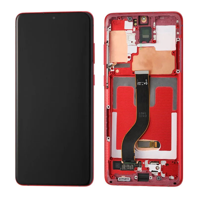 ЖК-дисплей Super AMOLED для SAMSUNG Galaxy S20 Plus, экран с матрицей и дигитайзером G985, G985F/DS, сенсорная панель в сборе, рамка
ЖК-дисплей Super AMOLED для SAMSUNG Galaxy S20 Plus, экран с матрицей и дигитайзером G985, G985F/DS, сенсорная панель в сборе, рамка