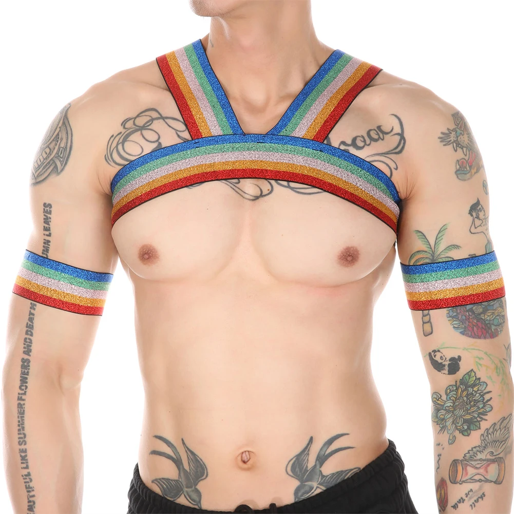 Sexy Body Chest Harness Mens Lingerie Gay Underwear Clubwear Nightclub Performance Costume Dancing Bust Belts Gay Vest
Sexy Body Chest Harness Mens Lingerie Gay Underwear Clubwear Nightclub Performance Costume Dancing Bust Belts Gay Vest