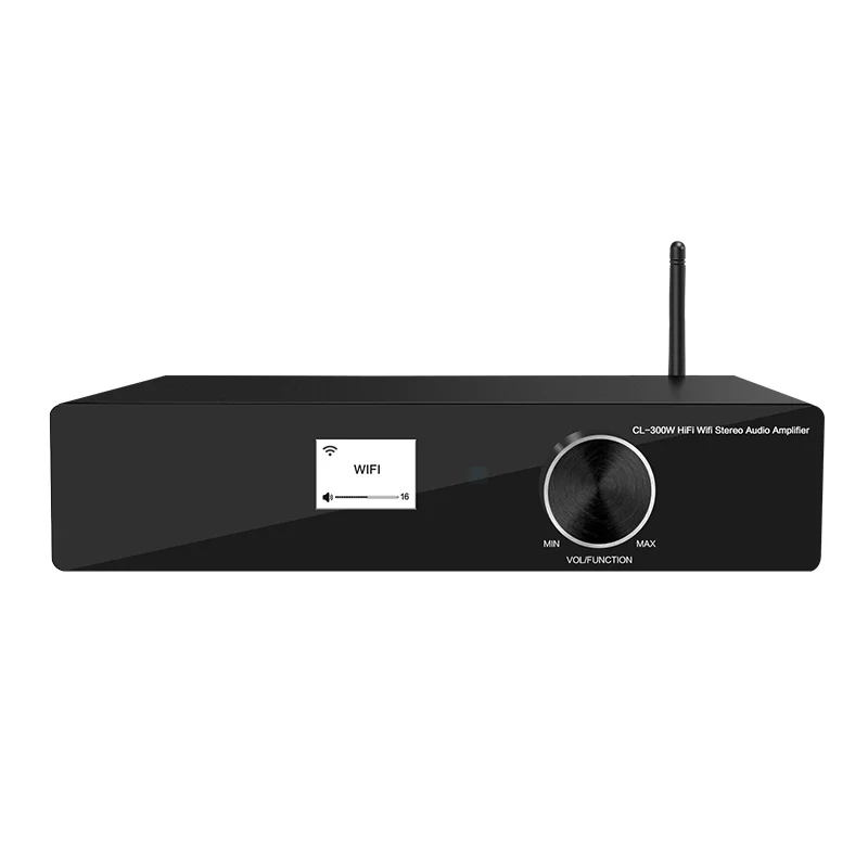 

CL-300W Wifi HDM I Airplay multiroom LAN BT optical Vinyl USB input 2 * 275W High Power Hifi stereo audio power amplifier
