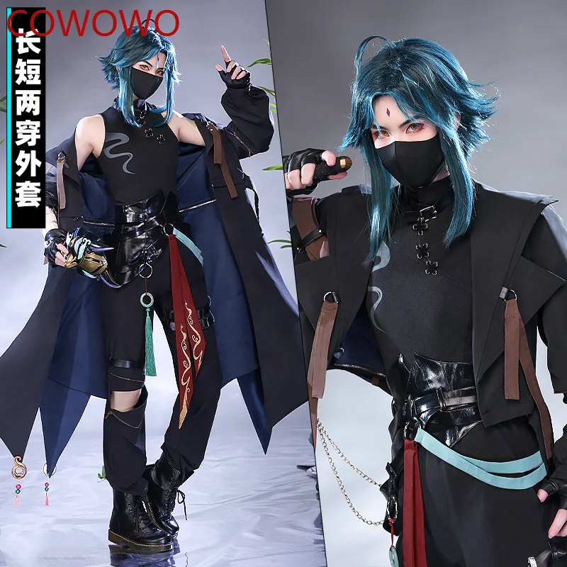 COWOWO Genshin Impact Xiao darkcry костюм для игры Великолепная Красивая униформа Косплей Костюм Хэллоуин
COWOWO Genshin Impact Xiao darkcry костюм для игры Великолепная Красивая униформа Косплей Костюм Хэллоуин