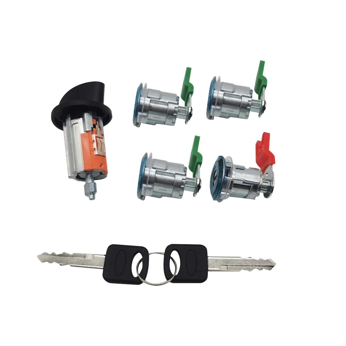 Door Locks Cylinder Lock Set & Ignition Switch 597638 DL5886 for Ford E Series Van 1997-2020
Door Locks Cylinder Lock Set & Ignition Switch 597638 DL5886 for Ford E Series Van 1997-2020