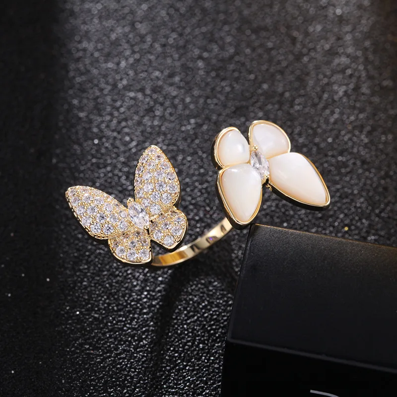 New Korean Personality Design Three-dimensional Butterfly Ring for Women Bling Accessories for Women Jewelry Brand Luxury
New Korean Personality Design Three-dimensional Butterfly Ring for Women Bling Accessories for Women Jewelry Brand Luxury