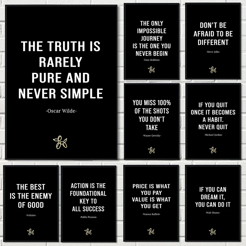 Inspirational Canvas Poster Decor Prints Painting Motivational Quote Posters Prints Home Wall Art Pictures Office Home Decor
Inspirational Canvas Poster Decor Prints Painting Motivational Quote Posters Prints Home Wall Art Pictures Office Home Decor