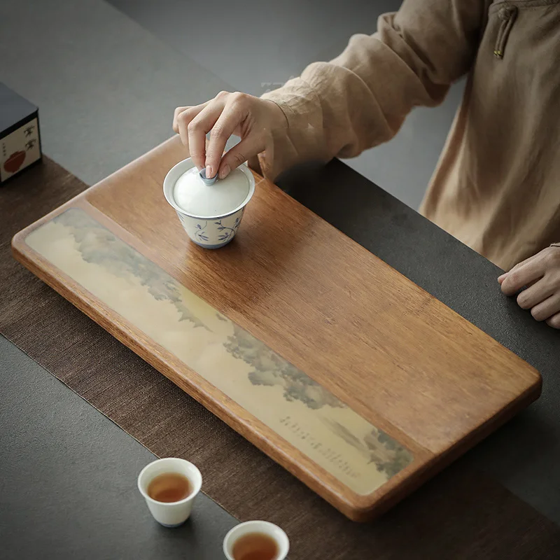 Bamboo Tea Tray Decorative Ceremony Vintage Rectangular Chinese Tray Living Room Bandeja De Madera Office Accessories CC50CP
Bamboo Tea Tray Decorative Ceremony Vintage Rectangular Chinese Tray Living Room Bandeja De Madera Office Accessories CC50CP