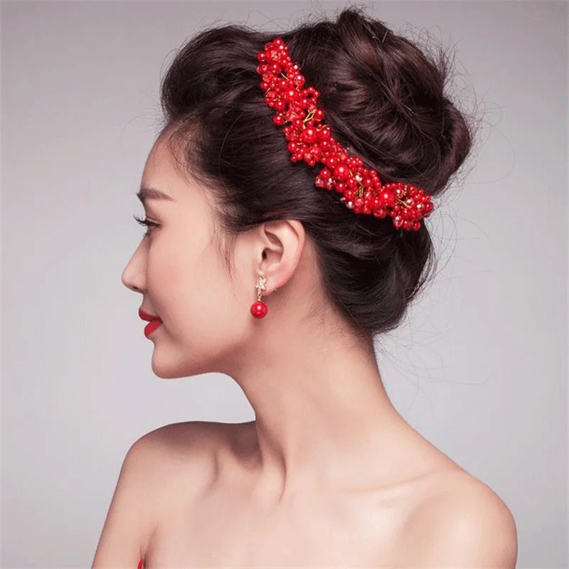 New Style Bridal Headdress Handmade Pearl Headband Head Chain Elegant Hairband Wedding Party Gift Jewelry Hair Accessories
New Style Bridal Headdress Handmade Pearl Headband Head Chain Elegant Hairband Wedding Party Gift Jewelry Hair Accessories