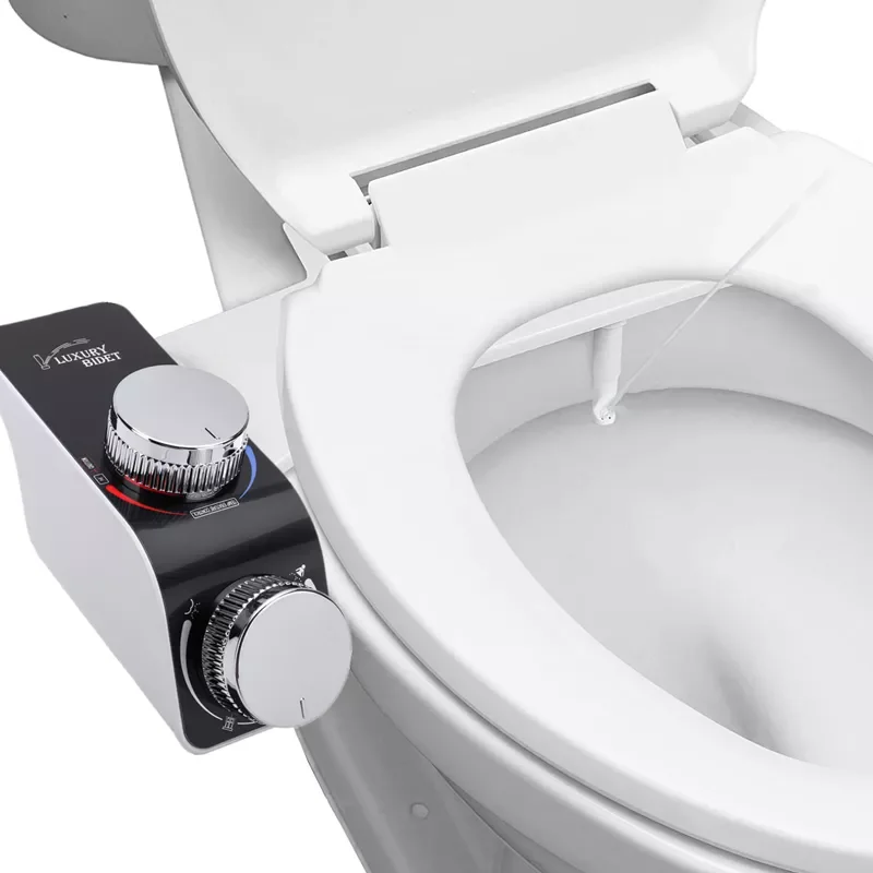 Toilet Seat Attachment Non-Electric Self-Cleaning Dual Nozzles Wash Hot Cold Mixer Water Lady Bathroom Accessories Sprayer
Toilet Seat Attachment Non-Electric Self-Cleaning Dual Nozzles Wash Hot Cold Mixer Water Lady Bathroom Accessories Sprayer